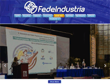 Tablet Screenshot of fedeindustria.org